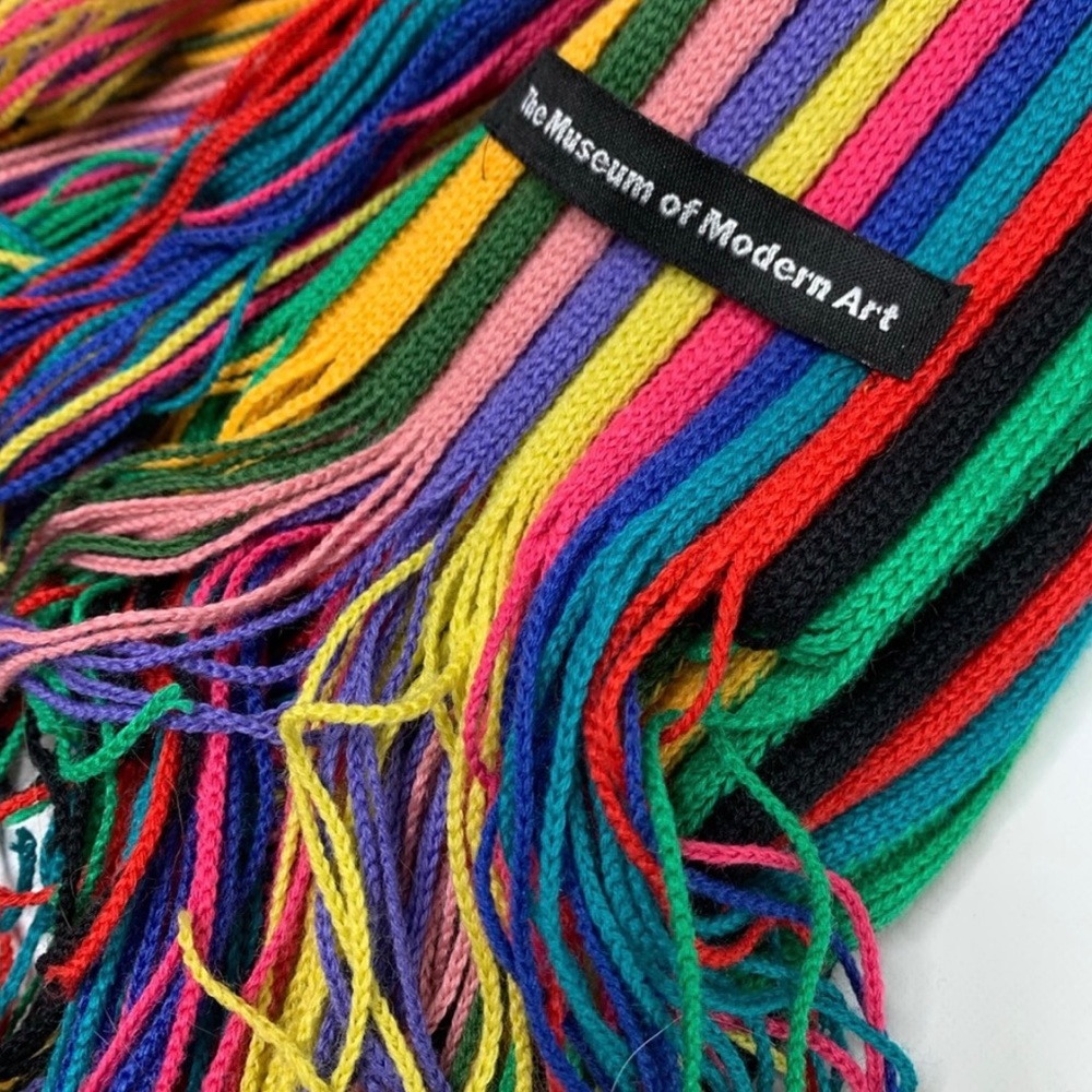 NWOT Museum of Modern Art Shima Scarf